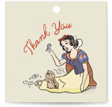 Disney's Snow White Woodland Baby Shower Favor Tags