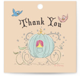 Disney's Cinderella Pumpkin Patch Baby Shower Favor Tags