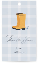 Baby Wellies Baby Shower Favor Tags