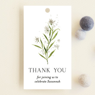 Aveline Baby Shower Favor Tags