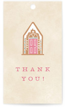 Holiday Greetings Baby Shower Favor Tags