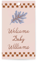 Fall in Love Baby Shower Favor Tags