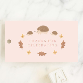 Baby shower in the forest Baby Shower Favor Tags