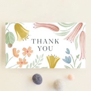 Blooming Garden Baby Shower Favor Tags