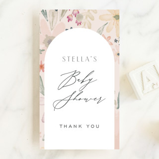 Lavish Baby Shower Favor Tags