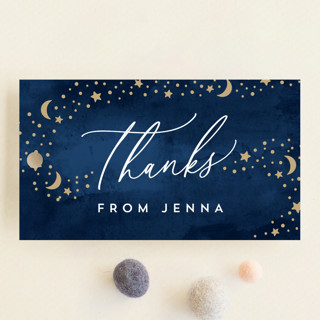 Swirling Stars Baby Shower Favor Tags