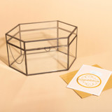 Glass Card Box | Full Opening | Black Card Boxes