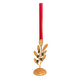 Olive Candle Holder in Gold Candle Holders