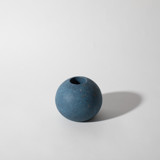 Cobalt Terrazzo Block Candlestick Holder, Sphere Candle Holders