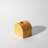 Marigold Terrazzo Block Candlestick Holder, Arch Candle Holders