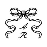Custom Coquette Bow Crest Monogram with Initials Commissioned Design Element