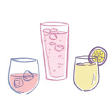 Custom Cocktail Icon Commissioned Design Element