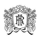 Custom Monogram Line Art Crest Commissioned Design Element