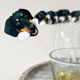 Custom Drink Stirrers | Dog, Cat, Pet  Acrylic Cocktail Stirrers | Swizzle Sticks | Pack Of 18 Stir Sticks