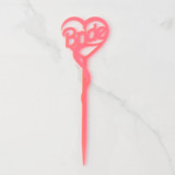 Bride, Cocktails are Forever Stir Stick, Fluorescent Pink Stir Sticks