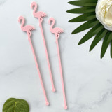 Flamingo Stir Sticks - Light Pink (Set of 25) Stir Sticks
