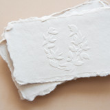 Paper Embosser Design No.11 - Bold Laurel Embossers