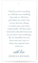 Wedding Favor Tags
