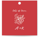 Love in Bloom Wedding Favor Tags