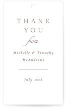 Better Half Wedding Favor Tags