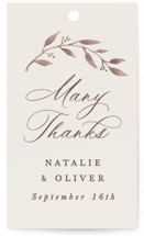 Wedding Favor Tags