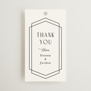 Formally Wedding Favor Tags