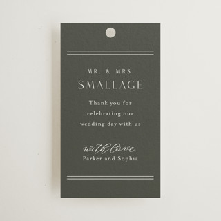 Perfect Pair Wedding Favor Tags