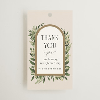 Bliss Wedding Favor Tags