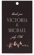 Romantics Wedding Favor Tags