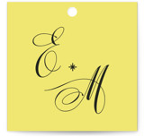 In Lights Wedding Favor Tags