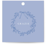 Amalfi Blue Wedding Favor Tags