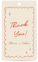Wedding Favor Tags