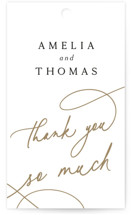 Wedding Favor Tags