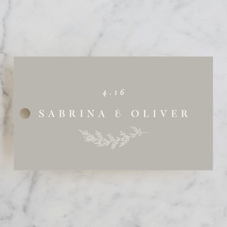 Fell in Love Wedding Favor Tags