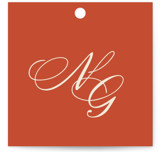 Borders Wedding Favor Tags