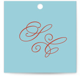 Vivid Wedding Favor Tags
