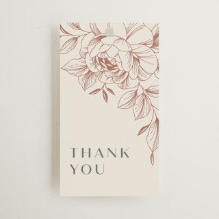 Lovely Wedding Favor Tags