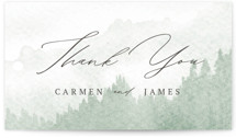 Over the mountains Wedding Favor Tags