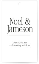 Wedding Favor Tags