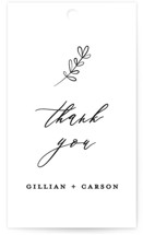 Villa Wedding Favor Tags