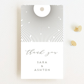 Supernova Wedding Favor Tags