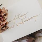 Personalized Bride Gift Box for Bridal Shower Gift Boxes