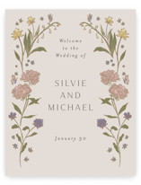 Parisian Garden Welcome Signs