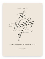 Modern Romance Welcome Signs