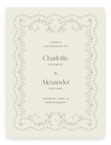 Floral Lace II Welcome Signs