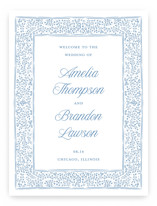 Ornate Doodle Welcome Signs