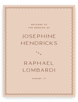 ripple border Welcome Signs