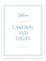 Pretty Frame Welcome Signs