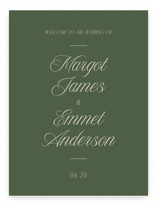 Southern Formal Welcome Signs