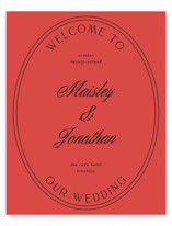 Modern Romance Welcome Signs